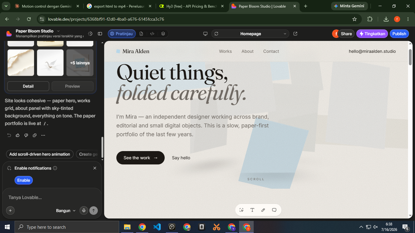 Proses Web Designer